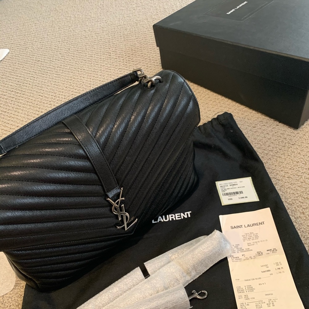 YSL LARGE COLLEGE BAG (Brand new)